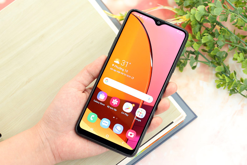 Điện thoại Samsung Galaxy A20s 32GB | Thiết kế màn hình Điện thoại Samsung Galaxy A20s 32GB gia ban si