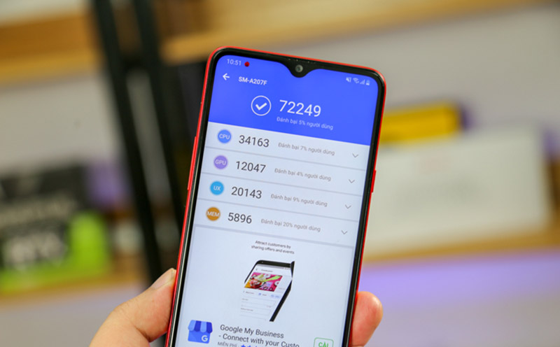 Samsung Galaxy A20s | Hiệu năng ổn định trong tầm giá Samsung Galaxy A20s giá bán sỉ