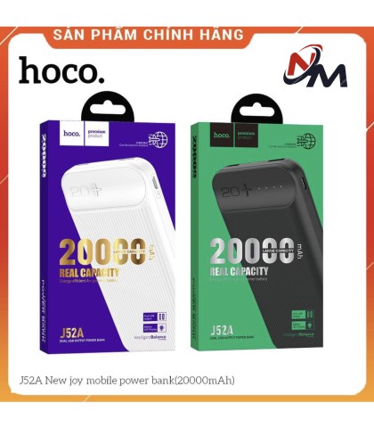 Sạc dự phòng Hoco J52A (20.000mAh)