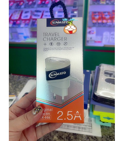 CÓC,CÁP 2.5A CX058 SAMSUNG  NHỎ