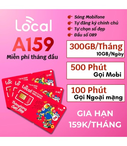 SIM DATA LOCAL A159