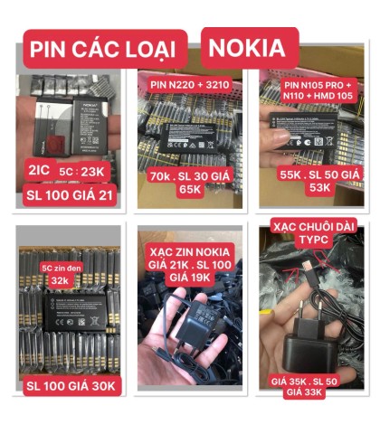 PIN NOKIA  N105 PRO - 110 PRO - HMD 105 