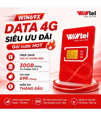 SIM WINTEL 69X SÓNG VINA