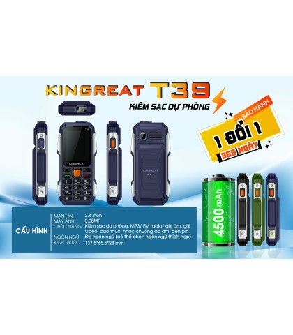 KINGREAT T39 ( KEM AO MUA )