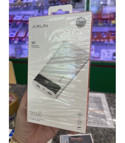 PIN DỰ PHÒNG ARUN E20  20.000mah