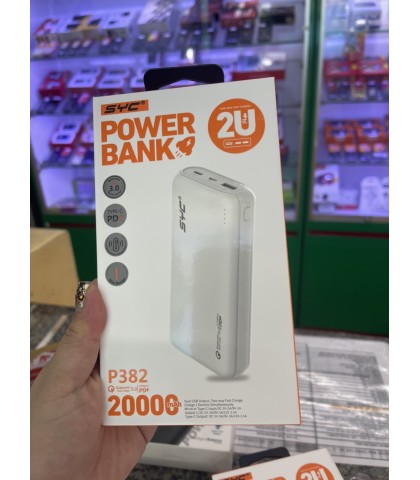 PIN DỰ PHÒNG P382 20.000mah