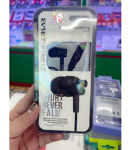 TAI NGHE BLUETOOTH EV187-XANHDUONG,DO,DEN,TIM,XANHLA