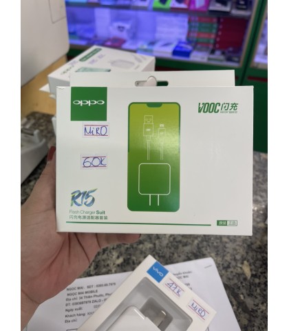 BỘ SẠC OPPO 4A R15 