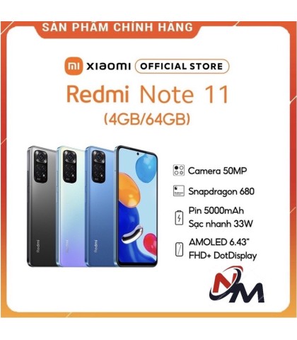 XIAOMI REDMI NOTE 11 (4GB/64GB)