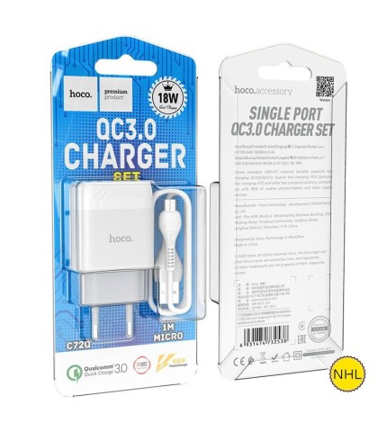BỘ SẠC HOCO C73Q - MICRO