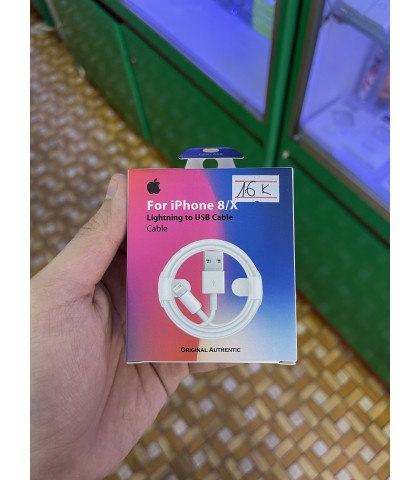 CÁP SẠC LIGHTNING CHO IPHONE 8/X - ZIN MÁY