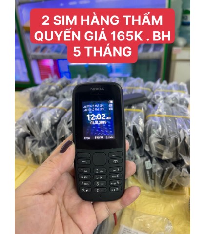 Nokia 105 2sim (hàng thẩm quyến)
