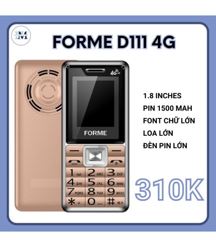 Forme D111 4G