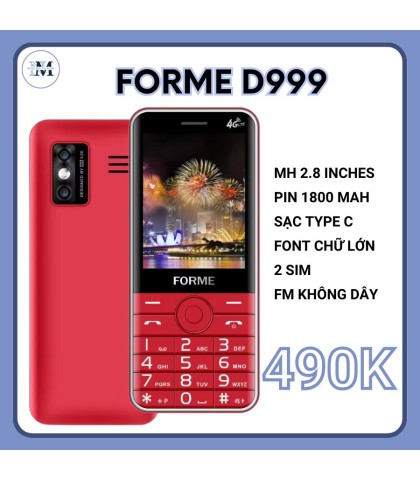 Forme D999 4G