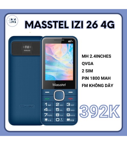 Masstel izi 26 4G  