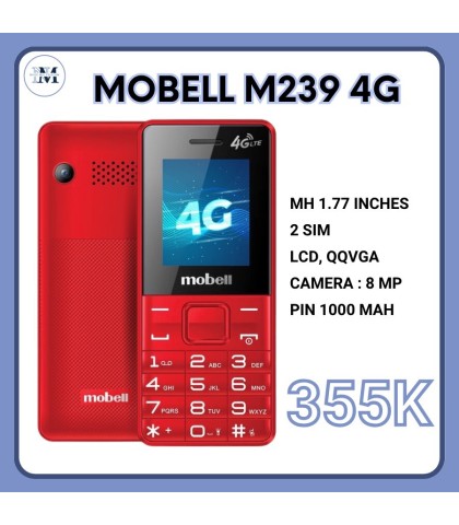 Điện thoại mobell m239 4G