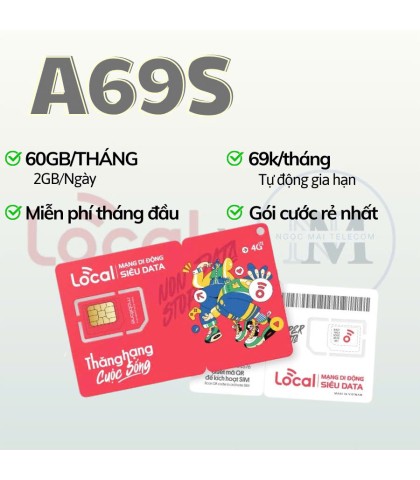 Sim Mobi 4G Local A69